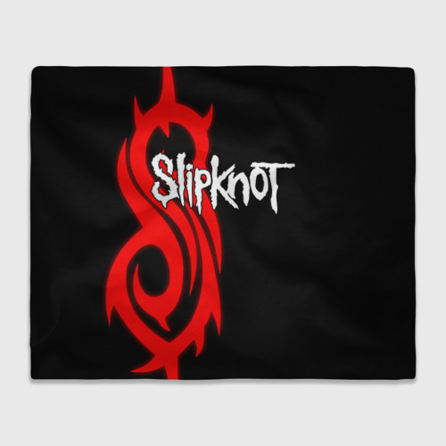 Плед 3D с принтом Slipknot 7, вид спереди #2
