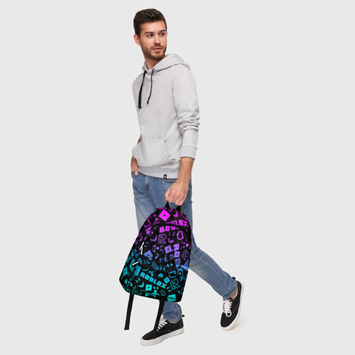 Рюкзак 3D с принтом ROBLOX | РОБЛОКС, фото #5