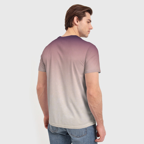Мужская футболка 3D с принтом Аниме Маска, вид сзади #2