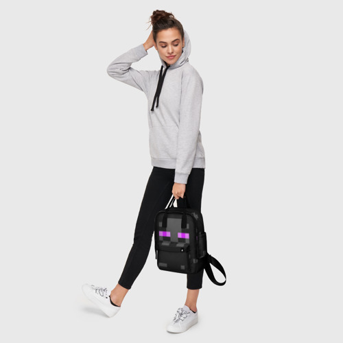 Женский рюкзак 3D с принтом MINECRAFT | МАЙНКРАФТ, фото #4