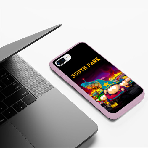 Чехол для iPhone 7Plus/8 Plus матовый с принтом Южный Парк, фото #5