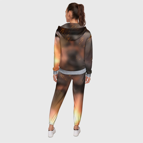 Женский 3D костюм с принтом TOMB RAIDER, вид сзади #2