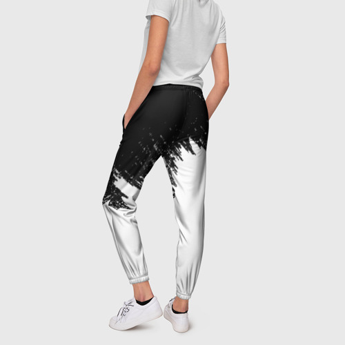 Женские брюки 3D с принтом MASS EFFECT N7, вид сзади #2