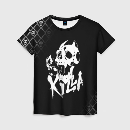 Женская футболка 3D с принтом KILLER QUEEN, вид спереди #2