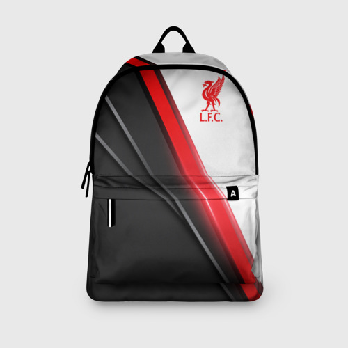 Рюкзак 3D с принтом Liverpool FC, вид сбоку #3