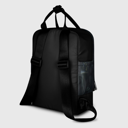 Женский рюкзак 3D с принтом Bloodborne, вид сзади #1