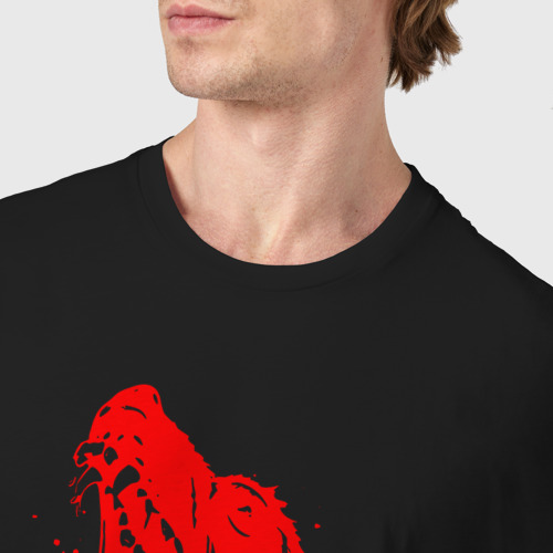 Мужская футболка хлопок с принтом BLOODBORNE, фото #4