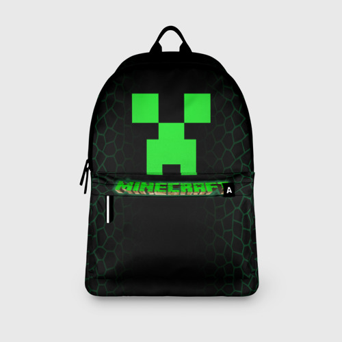 Рюкзак 3D с принтом Minecraft, вид сбоку #3