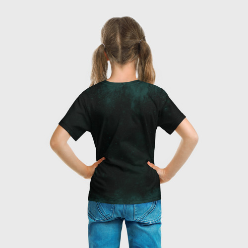 Детская 3D футболка с принтом Гарри Поттер, вид сзади #2