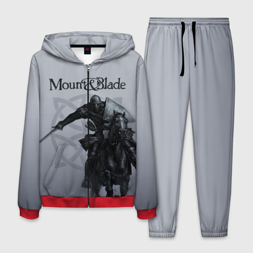 Мужской 3D костюм с принтом Mount and Blade, вид спереди #2