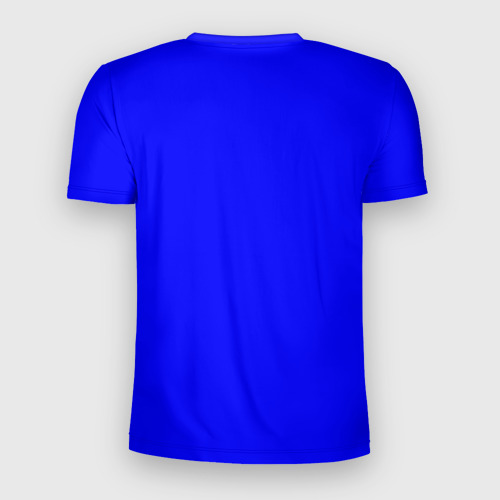Мужская футболка 3D Slim с принтом SHADOW, вид сзади #1