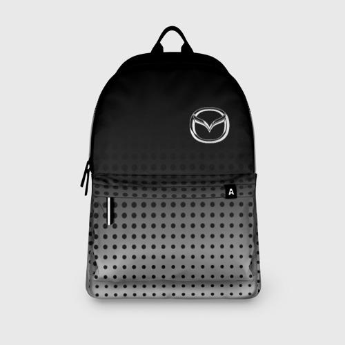 Рюкзак 3D с принтом Mazda, вид сбоку #3