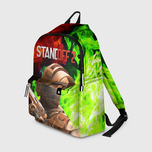 Рюкзак 3D с принтом STANDOFF 2, вид спереди #2