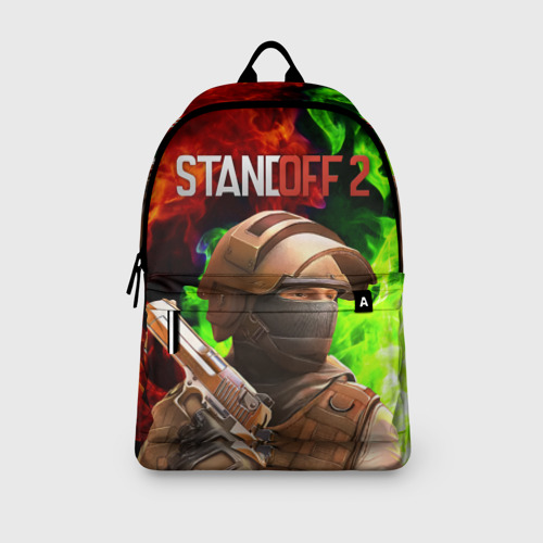 Рюкзак 3D с принтом STANDOFF 2, вид сбоку #3