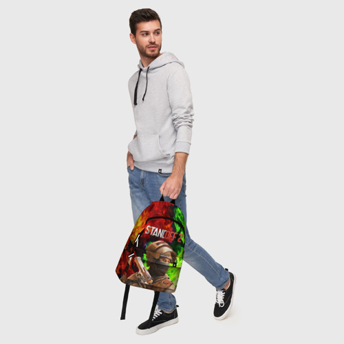 Рюкзак 3D с принтом STANDOFF 2, фото #5