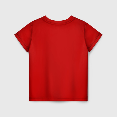 Детская футболка 3D с принтом СССР, вид сзади #1
