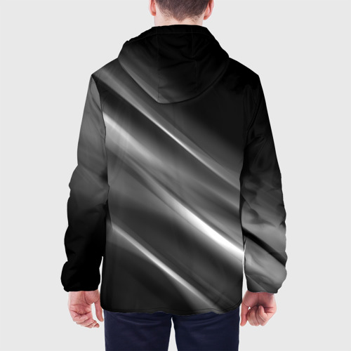 Мужская куртка 3D с принтом LEXUS, вид сзади #2