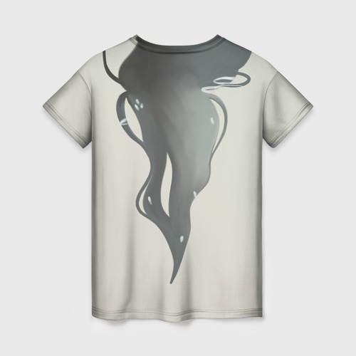 Женская футболка 3D с принтом Вэй Усянь, вид сзади #1