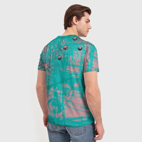 Мужская футболка 3D с принтом Дима Билан, вид сзади #2