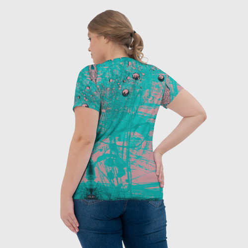 Женская футболка 3D с принтом Дима Билан, вид сзади #2