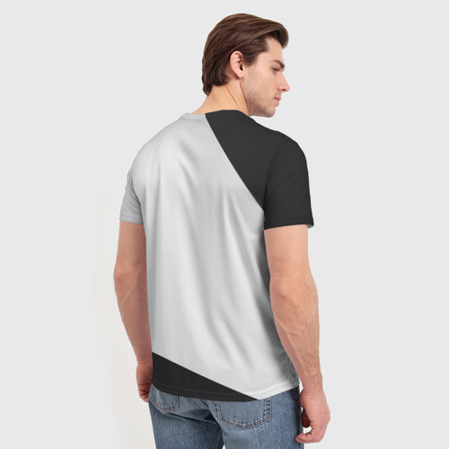 Мужская футболка 3D с принтом SUZUKI, вид сзади #2