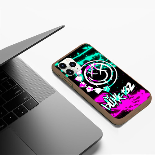 Чехол для iPhone 11 Pro Max матовый с принтом Blink-182 (6), фото #5
