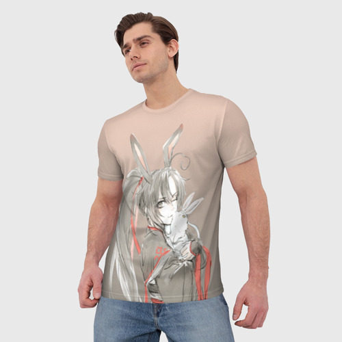 Мужская футболка 3D с принтом Магистр дьявольского культа, фото на моделе #1
