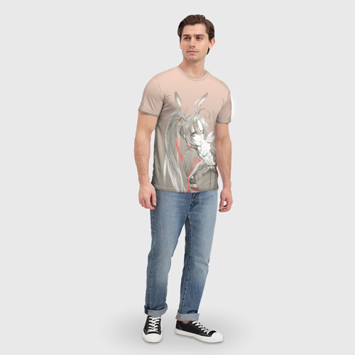 Мужская футболка 3D с принтом Магистр дьявольского культа, вид сбоку #3