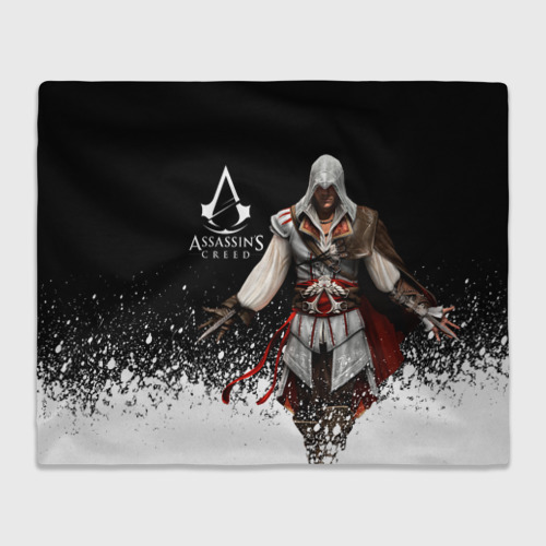 Плед 3D с принтом Assassin’s Creed  [04], вид спереди #2