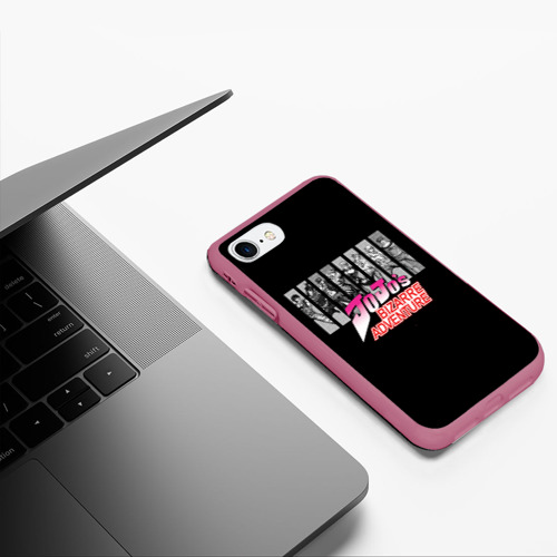 Чехол для iPhone 7/8 матовый с принтом JOJO`S BIZARRE ADVENTURE, фото #5