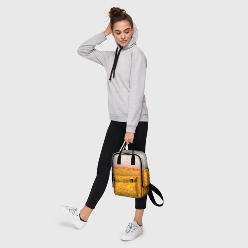 Женский рюкзак 3D с принтом ПИВО с пеной, фото #4
