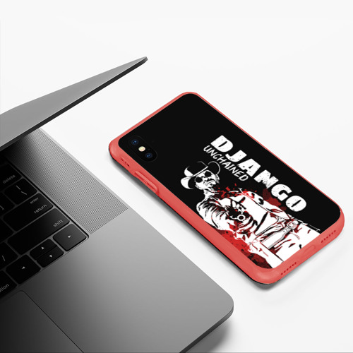 Чехол для iPhone XS Max матовый с принтом Django, фото #5