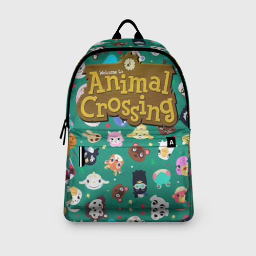 Рюкзак 3D с принтом Animal Crossing, вид сбоку #3