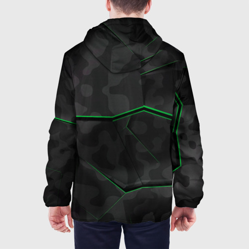 Мужская куртка 3D с принтом SKODA, вид сзади #2