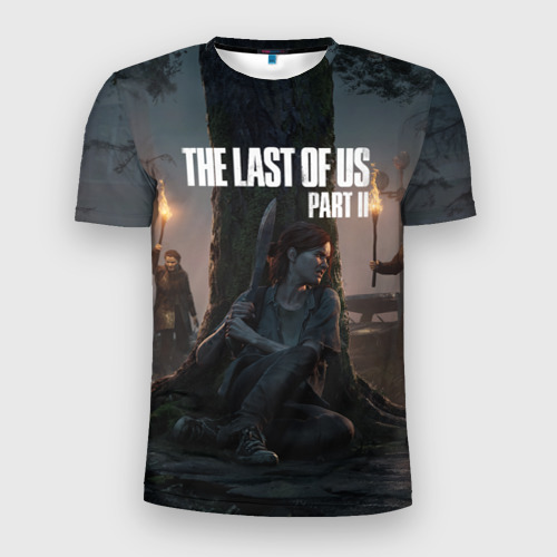 Мужская футболка 3D Slim с принтом The Last of Us part 2, вид спереди #2