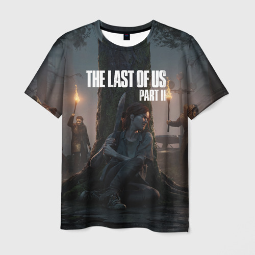 Мужская футболка 3D с принтом The Last of Us part 2, вид спереди #2