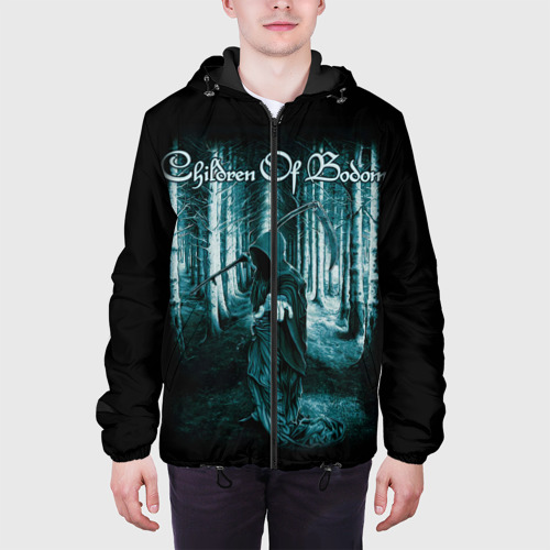 Мужская куртка 3D с принтом Children of Bodom 14, вид сбоку #3