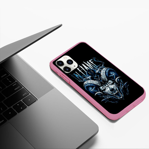 Чехол для iPhone 11 Pro Max матовый с принтом IN FLAMES, фото #5