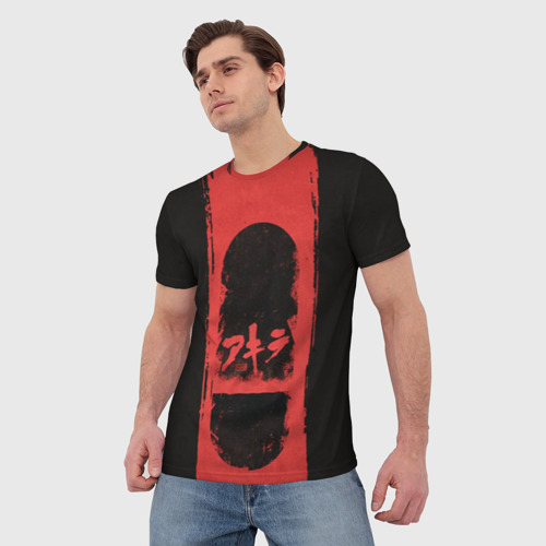 Мужская футболка 3D с принтом Shima Tetsuo, фото на моделе #1
