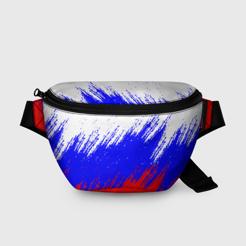 Поясная сумка 3D с принтом Россия, вид спереди #2