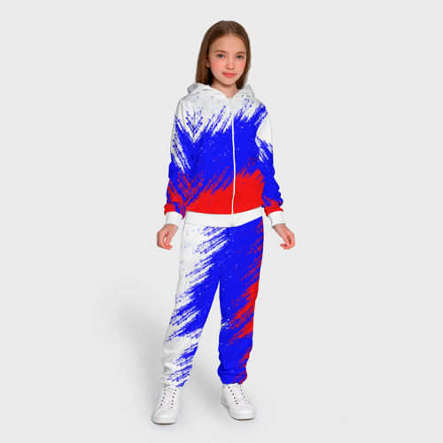 Детский 3D костюм с принтом Россия, вид сбоку #3