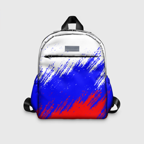 Детский рюкзак 3D с принтом Россия, вид спереди #2