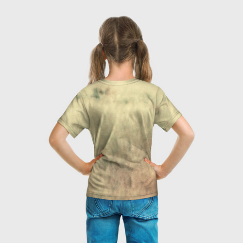 Детская футболка 3D с принтом Lion King, вид сзади #2