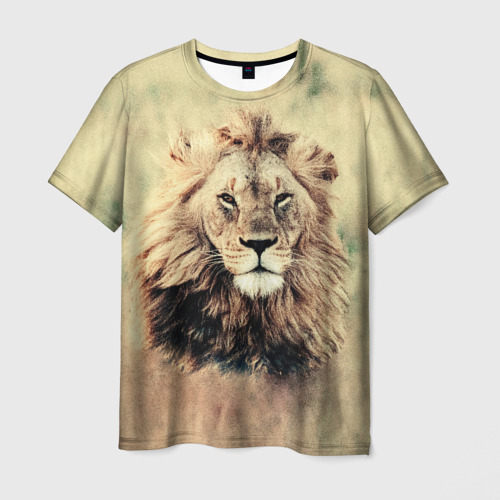 Мужская 3D футболка Lion King