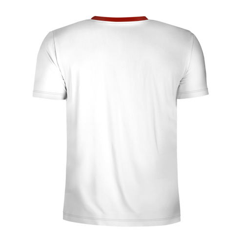 Мужская футболка 3D спортивная с принтом Камина Надежда, вид сзади #1