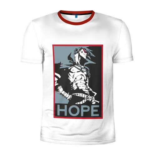 Мужская футболка 3D спортивная с принтом Камина Надежда, вид спереди #2