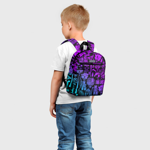 Детский рюкзак 3D с принтом THE LAST OF US 2, фото на моделе #1