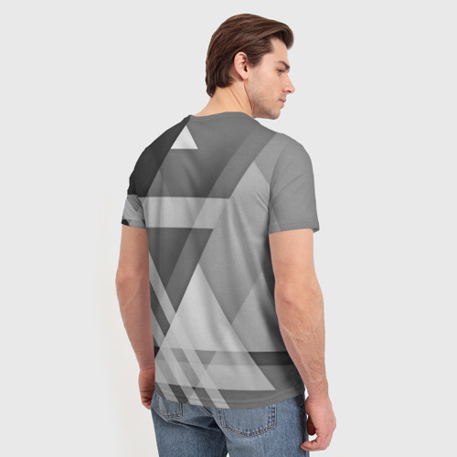 Мужская футболка 3D с принтом NISSAN, вид сзади #2
