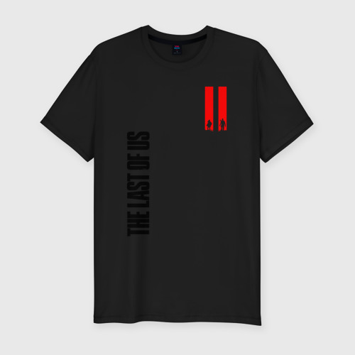 Мужская футболка хлопок Slim с принтом The Last of Us II, вид спереди #2