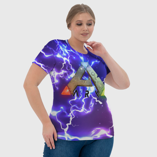 Женская футболка 3D с принтом Ark Survival Evolved (Z), фото #4